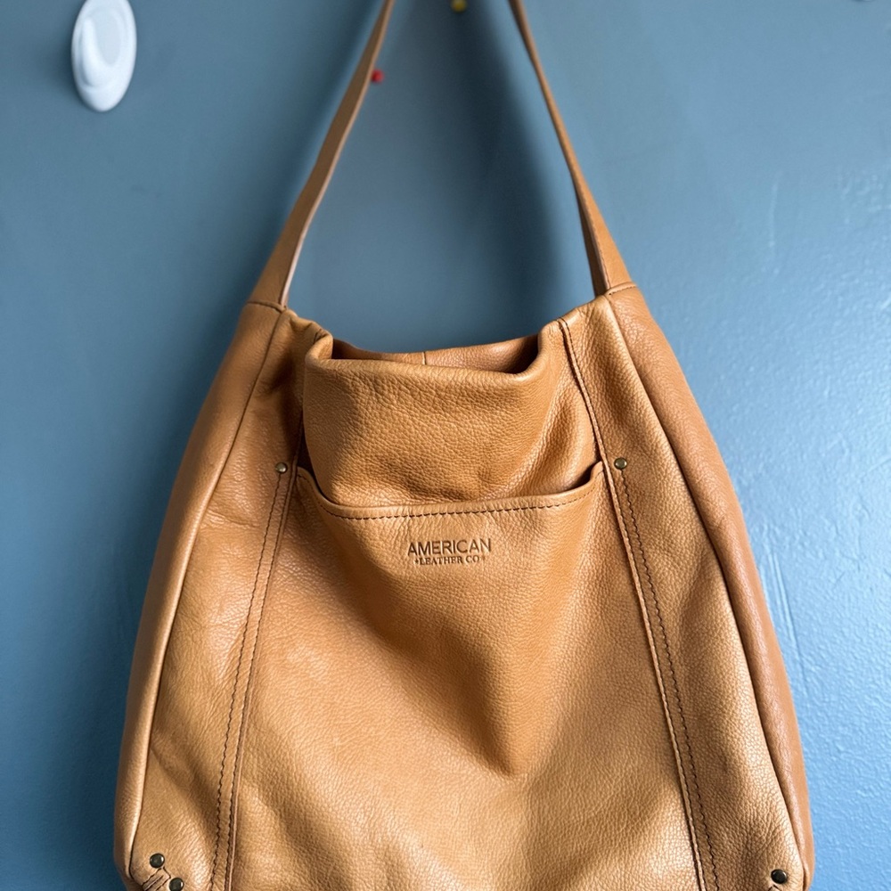 American Leather Satchel Purse